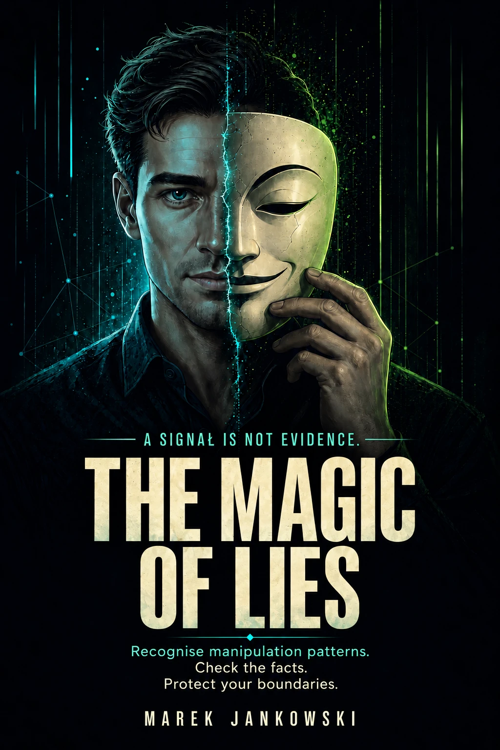 Cover of The Magic of Lies, the English edition by Marek Jankowski